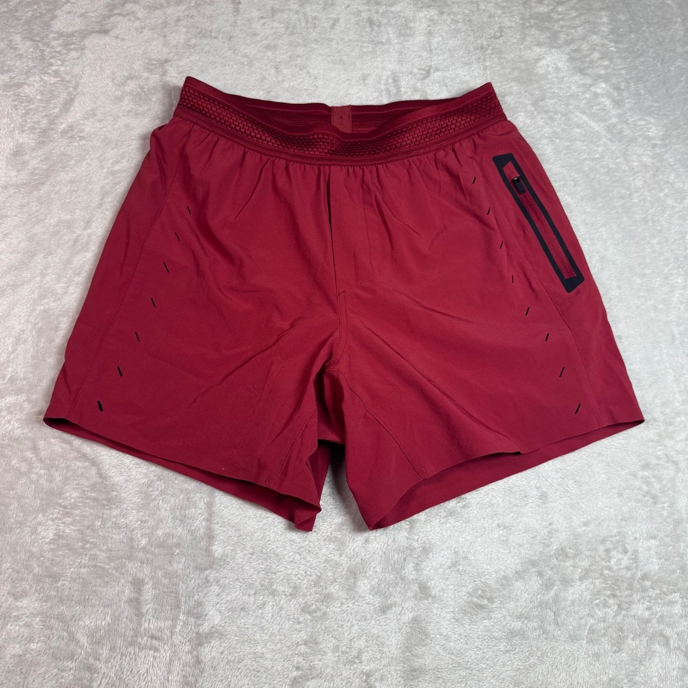 NWOT Ten Thousand Mens The Session 5" Short XS Red Lined Athletic Gym